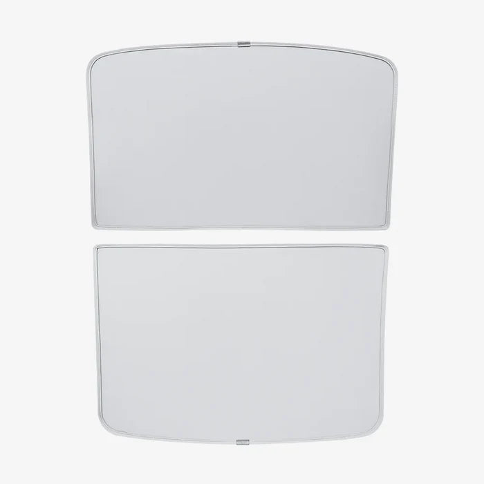 Tesla roof glass sunshade panels