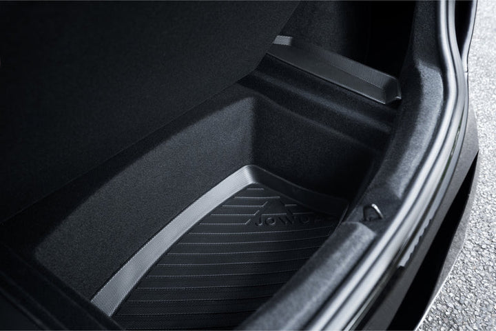 Close-up of Model 3 sub-trunk liner