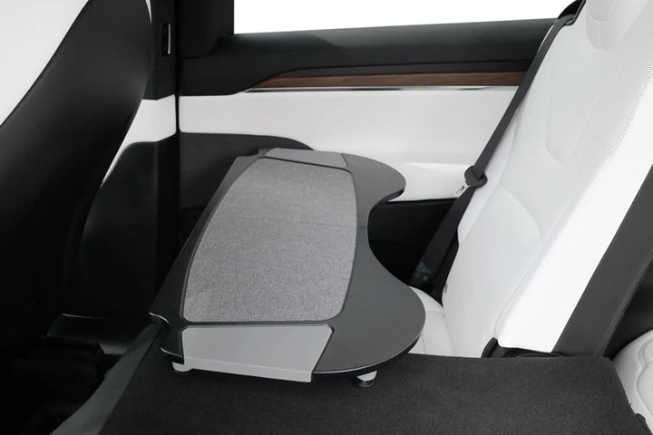 Foldable Car Tray Bundle is available at Ludicrous EV.
