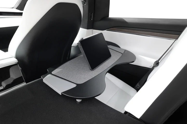 Foldable Car Tray for Tesla is available at Ludicrous EV.
