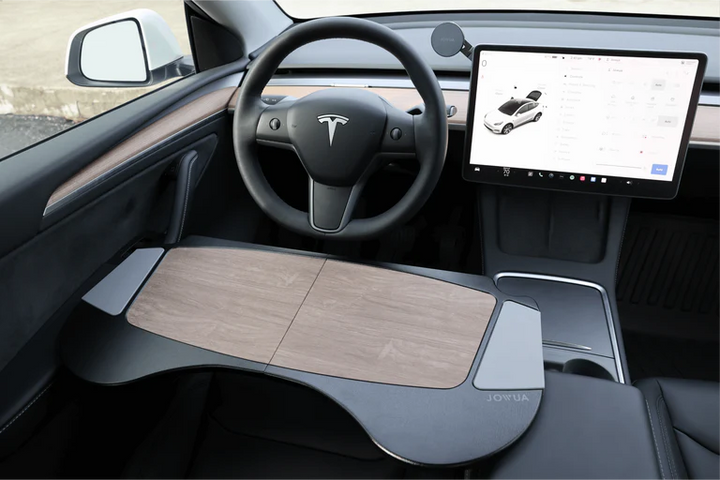 Foldable Car Tray Bundle (Reengineered Model 3 Highland, 2024+) is available at Ludicrous EV.
