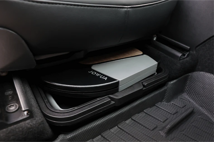 Foldable Car Tray Bundle is available at Ludicrous EV.
