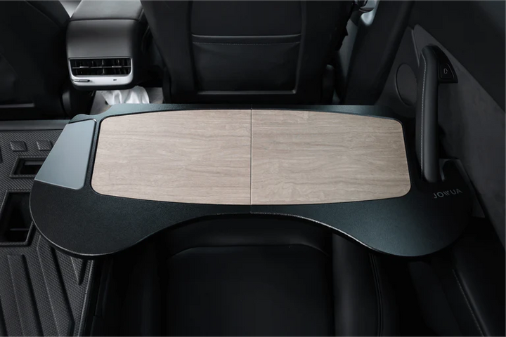 Foldable Car Tray Bundle (Reengineered Model 3 Highland, 2024+) is available at Ludicrous EV.
